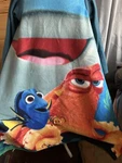 Disney Pixar Finding Dory Nemo Snuggie For Kids Fleece Blanket With Sleeves. Fixed Price $11.98.