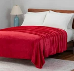 Berkshire Classic Velvety Plush Deep Redwood King Blanket Satin Binding - New!. Fixed Price $49.95.