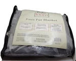 Faux Fur Dark Gray Throw Blanket 65"X50" Luxury Fluffy Warm Soft Plush Cozy New. Fixed Price $39.50.