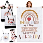 4 Pcs Teacher Appreciation Gifts For Women Thank You Set 60 X 5.... Fixed Price $43.94.