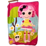 Lalaloopsy Doll Spring Crumbs Blanket Throw 58"X 45" Mga Pink Mouse Vintage. Fixed Price $26.98.