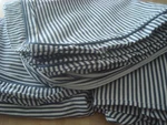 Ikea Ektorp Cover For 2-SEAT Simris Blue White Stripe W/ Defect. Fixed Price $195.00.