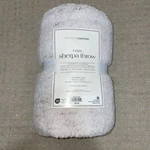 Premier Comfort Cozy Sherpa Throw 50X60IN Blanket Soft Maroon. Fixed Price $22.50.
