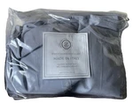 Tessitura Toscana Telerie Firenze Duvet Set Queen Percale 500 Tc Gray Blue. Fixed Price $165.00.