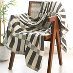 Folkulture Throw Blanket For Couch 50" X 60", 100% Recycled Cotton An.... Fixed Price $53.94.
