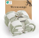 Wrensonge Sage Green Checkered Throw Blanket Soft Cozy Fluffy. Fixed Price $39.98.
