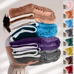 Plush Sherpa Fleece Blankets For Winter Soft Warm Thick Bedding Throw Twin Queen. Fixed Price $22.89.