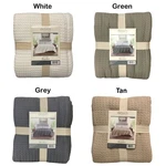 Details By Becki Owens Lightweight Oversized Cotton Blanket, 106" X 94". Fixed Price $52.99.