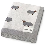 Bleu Luxury Cotton Knit Swaddle Baby Blanket Soft Cozy Lightweight Uni.... Fixed Price $54.40.