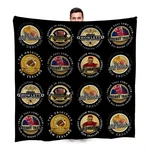 New Zealand Rugby Union - Legend Collection Fleece Blanket 150CM X. Fixed Price $51.31.