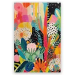 Tcnbzydkij Maximalist Graffiti Abstract Floral Poster - Colorful Botanical Wa.... Fixed Price $16.94.