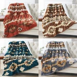 Southwest Sherpa Fleece Throw Blanket Ultra Soft Reversible & Cozy Plush Gifts. Fixed Price $35.09.