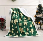Bedsure Christmas Throw Blanket - Soft And Warm Sherpa Gingerbread. Fixed Price $20.65.