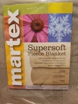 Martex Super Soft Brown King Fleece Blanket. Fixed Price $30.00.