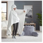 Ugg Avery Hooded Throw, 50" X 60" - Snow Color, T4104033. Fixed Price $64.95.