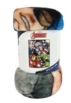 Marvel Thor Hulk Iron Man Captain America Super Plush Soft Throw Blanket 46"X60". Fixed Price $19.95.
