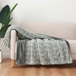 Berkshire Heirloom Throw Blanket Reversible 100% Polyester Velvet Plush Green. Fixed Price $19.95.