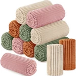 12 Pcs Flannel Throw Blanket Bulk 50 X 60 Sleepover Outdoor Weddin.... Fixed Price $104.21.