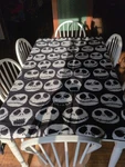 Disney Nightmare Before Christmas Jack Skellington Faces Throw Blanket 60 X. Fixed Price $25.00.