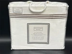 Westport Home Luxury 300 Thread Count F/q Duvet Set Taupe. Fixed Price $55.00.