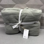 Quince Dried Sage Queen Blanket. Fixed Price $50.00.