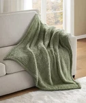 Premier Comfort Throw (50" X 60 ) Green Cozy Plush New. Fixed Price $29.99.