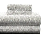 Flannel 170 Gsm Sheet Setqueen Paisley. Fixed Price $67.79.