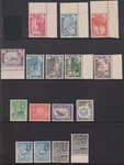 (F141-5) 1950S Aden Mix Of 16 Stamps 5C To $1.25 Muh (E)(BV07). Fixed Price $143.18.