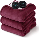 Electric Blanket Size - Dual Control Heated Queen, Fast Heating Wi. Fixed Price $113.99.