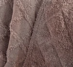 Barefoot Dreams Cozychic Diamond Jacquard Throw-taupe. Fixed Price $120.00.