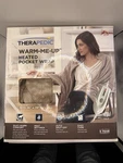 Therapedic Warm-me-up Heated Pocket Wrap 26" X 74", Taupe. Fixed Price $24.99.