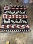 Vintage Crown Crafts Firefighter Fireman Dalmation Dogs Tapestry Blanket Throw. Fixed Price $50.00.