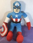 Captain America Marvel Avengers Plush 17 Tall. Fixed Price $9.99.