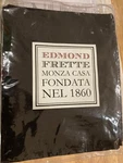 Frette Warm Tiberio Lana Merino Throw Black Animalier Pattern Nip -made Italy. Fixed Price $150.00.