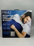 Mahli Weighted Blanket 10 Lbs 40"X60" Anxiety Stress Relief Deep Relaxation New. Fixed Price $84.99.
