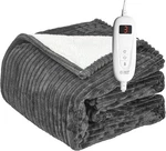 Tefici Heated Electric Blanket Full Size 72"X84" 6 Levels 72X84, Grey. Fixed Price $46.45.