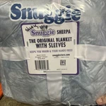Snuggie Sherpa The Original Blanket With Sleeves Item 31550. Fixed Price $17.00.