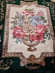 Vintage Dolphin Korean Mink Blanket Queen 78 X 92 Floral Green Heavy Plush. Fixed Price $60.00.