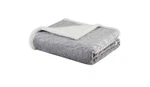 Madison Park Elma Oversized Textured Plush Throw 60X70 - All. Fixed Price $42.98.