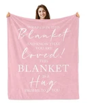 Butonus Inspirational Hug Blanket - Birthday/thinking Of You Gift For Women 60"X. Fixed Price $43.48.