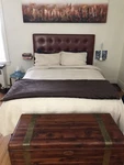 Silver One At Home Ultra Plush Brown Reversible Throw Blanket 48X58. Fixed Price $16.99.