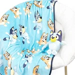 Jay Franco Bluey Plush Mini Pillow Buddy 40 X 50 Inch Travel Throw Set - Kid.... Fixed Price $42.63.
