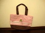Pink John Deere Canvas Tote Bag, New. Fixed Price $25.00.