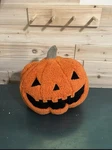 Target Hyde And Eek Boutique Pumpkin Shaped Sherpa Throw Pillow New 2023. Fixed Price $23.00.