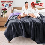 Waterproof Reversible Blanket For Bed King Size, 90"X80", Stain Absorbent. Fixed Price $71.39.