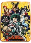 My Hero Academia - Big Group Sublimation Throw Blanket. Fixed Price $34.99.