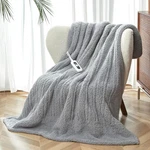 Heated Throw Blanket Double Sided Sherpa, Soft Heating Electric For Bed,. Fixed Price $34.91.