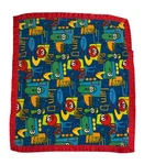 Vaggietales Larry Bob Baby Kids Blanket Throw Fleece Satin Trim Red Blue. Fixed Price $34.97.