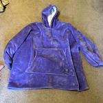 Catalonia Oversized Blanket Hoodie Sweatshirt, Wearable Sherpa Lounging Pullover. Fixed Price $16.00.