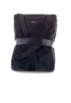Soft & Cozy Plush Angel Wrap With Socks. Fixed Price $34.95.